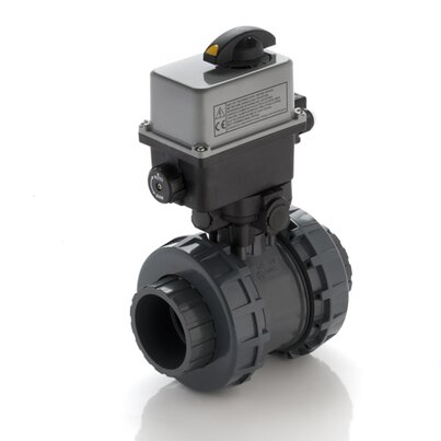 VXEIV/CE 90-240 V AC - electrically actuated  EASYFIT 2-way ball valve