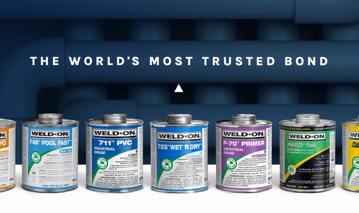 Weld-On Professional Adhesives Now Available from Aliaxis