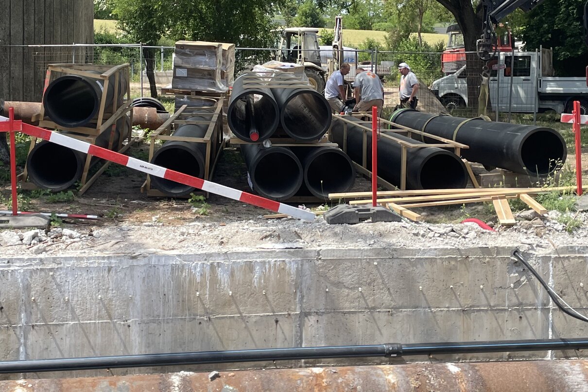 Rehabilitation of an ageing water supply network in Kulcs, Hungary 