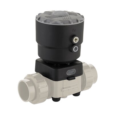 DKBDM/CP NC - Pneumatically actuated 2-way diaphragm valve PN6 DN 15:65