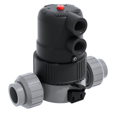 CMUIV/CP NC - supapă cu diafragmă compactă acționată pneumatic DN 12:15