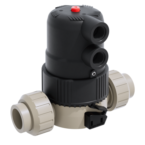 CMUIV/CP NC - pneumatically actuated compact diaphragm valve DN 12:15