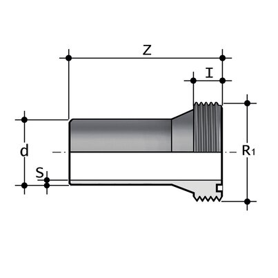 F/BMM-L PN10 SDR 11 - S5 - Unire