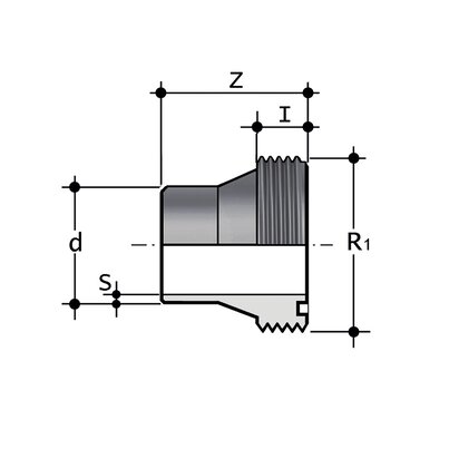 F/BBM-C PN10 SDR 11 - S5 - Unire