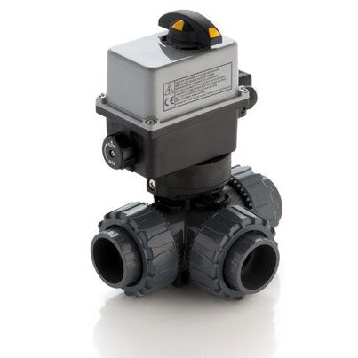 Citate obișnuite - Supapă cu bilă cu 3 căi DUAL BLOCK® acționată electric DN 10:50