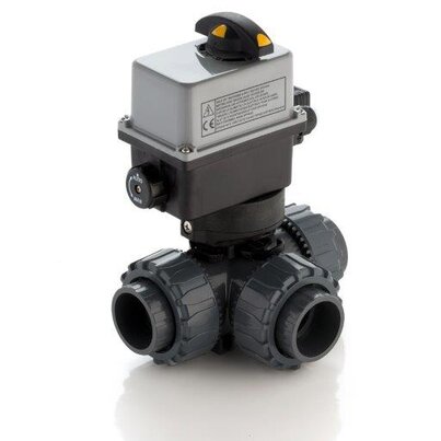 Common quotes - Electrically actuated DUAL BLOCK® 3-way ball valve DN 10:50