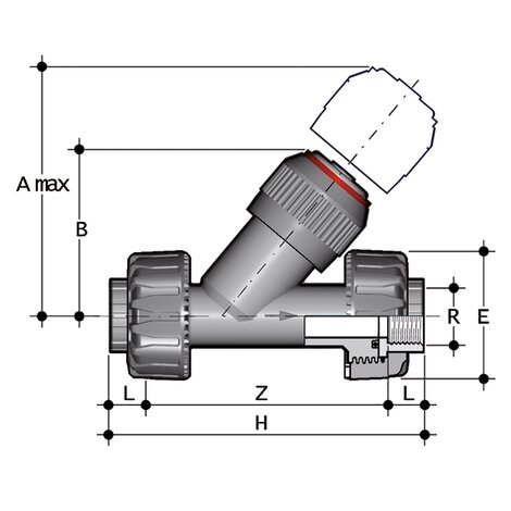 VRUFV - Check valve DN 10:100