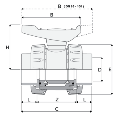 1V724 - Spheric ball valve