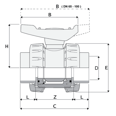 1V420 - Spheric ball valve