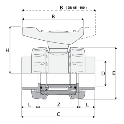 3V420 - Spheric ball valve
