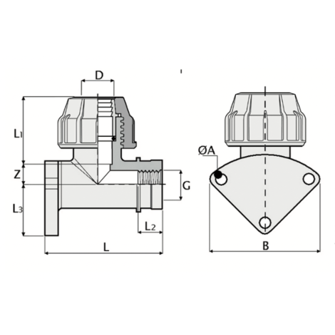527 - Elbow female threaded 527 - Elbow female threaded