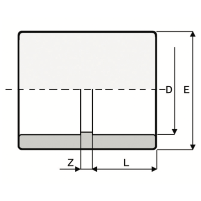TR1 - 90° reducing tee