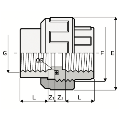 LKDAV - DUAL BLOCK® 3-Utas gömbcsap