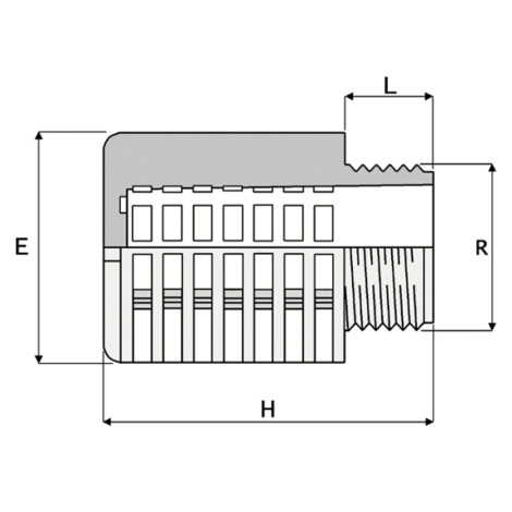 FLT - Male threaded FLT - Male threaded