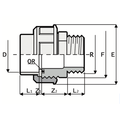 LKDAV - DUAL BLOCK® 3-Utas gömbcsap
