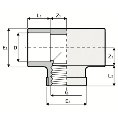 TM3 - 90° Tee