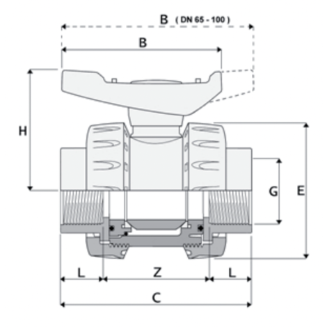 1V421 - Spheric ball valve 1V421 - Spheric ball valve