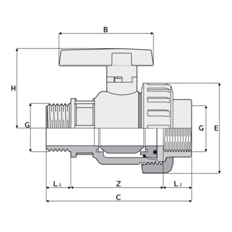 1V426 - Spheric ball valve 1V426 - Spheric ball valve