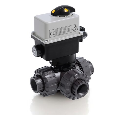 LKDGV/CE 24 V AC/DC - Electrically actuated ball valve DN 10:50