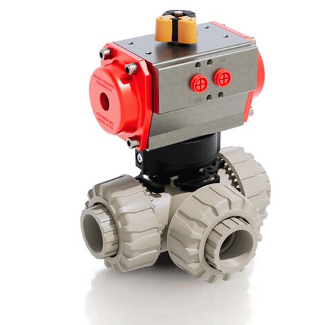 LKDFM/CP DA - Pneumatically actuated ball valve 10:50