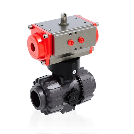 VKDAV/CP DA - Pneumatically actuated ball valve DN 10:50