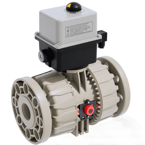 VKDOM - VKDOAM /CE 24 V AC/DC - Electrically actuated ball valve DN 65:100