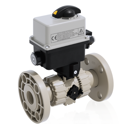 VKDOAM/CE 24 V AC/DC - Electrically actuated DUAL BLOCK® 2-way ball valve DN 10:50