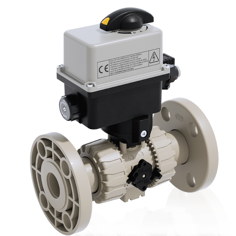 VKROAM/CE 24 V AC/DC 4-20 mA - Regulating ball valve DN 10:50