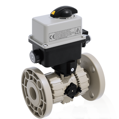 VKROM/CE 90-240 V AC 4-20 mA - Supapă cu bilă de reglare DUAL BLOCK® acționată electric DN 10:50