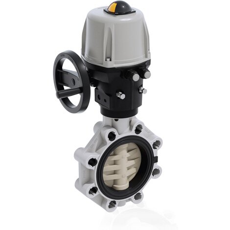 FKOM/CE 90-240V AC - Robinet fluture actionat electric DN 125:200