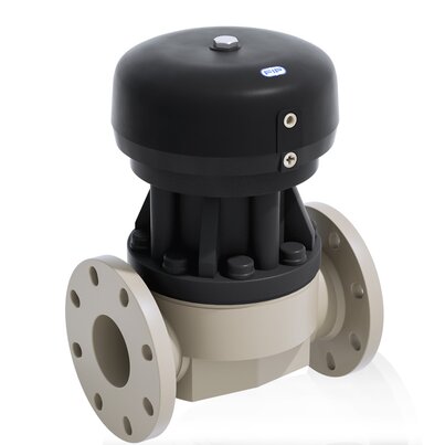 VMOAM/CP NO - Pneumatically actuated diaphragm valve DN 80:100