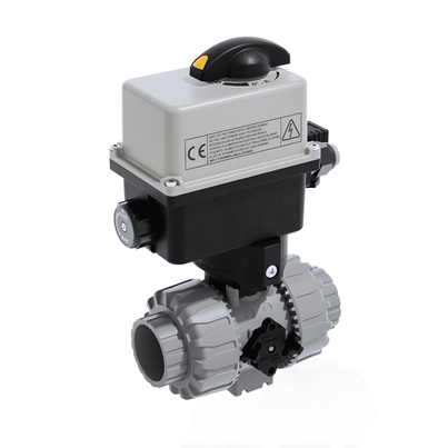 VKDIC/CE 90-240 V AC - Electrically actuated DUAL BLOCK® 2-way ball valve DN 10:50
