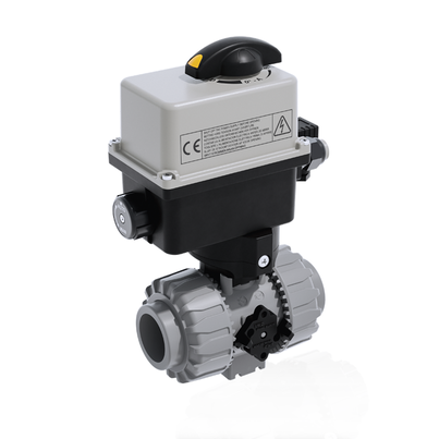 VKDAC/CE 24 V AC/DC - Electrically actuated DUAL BLOCK® 2-way ball valve DN 10:50