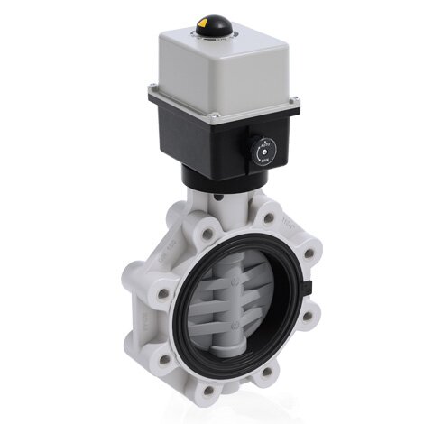 FKOC/CE 24V AC/DC LUG ISO-DIN - Robinet fluture actionat electric DN 125:200