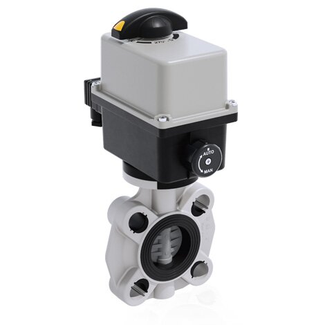 FKOC/CE 90-240V AC - Robinet fluture actionat electric DN 40:100