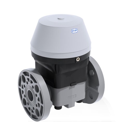 VMOC/CP NC - Pneumatically actuated diaphragm valve DN 80:100