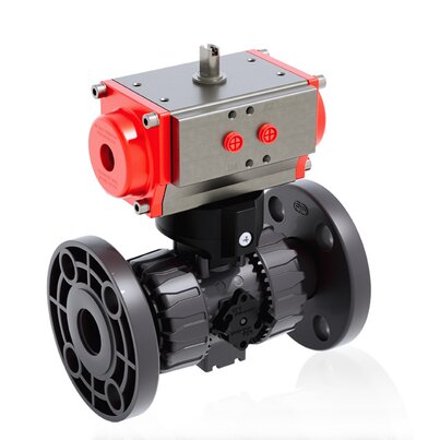 VKDOV/CP NU - VALVĂ BILĂ CU 2 CĂI DUAL BLOCK® ACȚIONAT PNEUMATIC