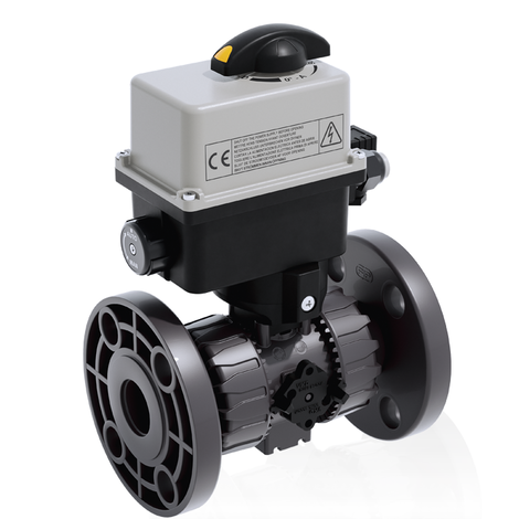 VKROV/CE 90-240 V AC 4-20 mA - Regulating ball valve DN 10:50