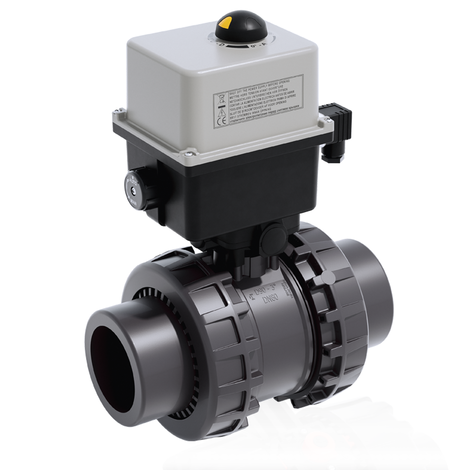 VXEJV/CE 24 V AC/DC - electrically actuated  EASYFIT 2-way ball valve