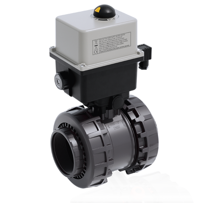 VXEFV/CE 24 V AC/DC - electrically actuated  EASYFIT 2-way ball valve