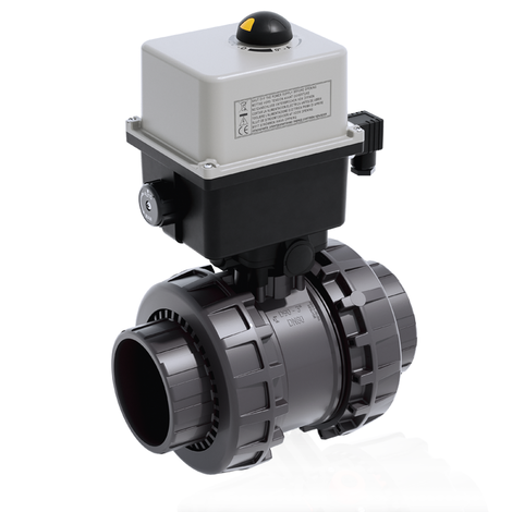 VXEIV/CE 90-240 V AC - electrically actuated  EASYFIT 2-way ball valve