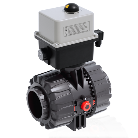 VKDLV/CE 90-240 V AC - Electrically actuated ball valve DN 65:100