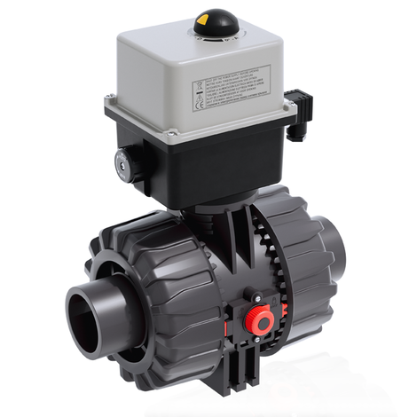VKDDV/CE 24 V AC/DC - Electrically actuated ball valve DN 65:100
