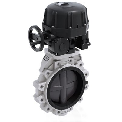 FKOV/CE 230V AC LUG ANSI DN 250-300 - electrically actuated butterfly valve