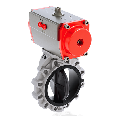 FKOV/CP NO - Pneumatically actuated butterfly valve DN 250:300