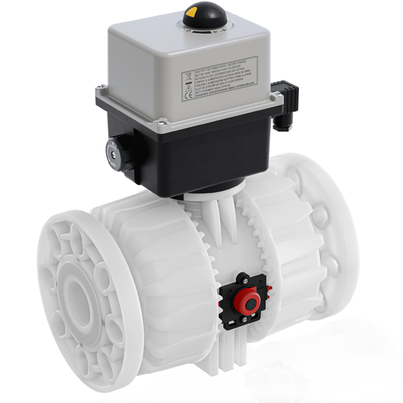 VKDOF - VKDOAF /CE 24 V AC/DC - Robinet cu sfera cu 2 cai DUAL BLOCK® actionat electric DN 65:100