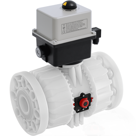 VKDOF - VKDOAF /CE 90-240 V AC - Electrically actuated ball valve DN 65:100