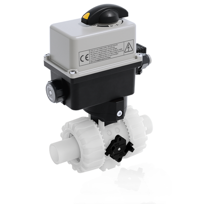 VKDDF/CE 90-240 V AC - Robinet cu sfera cu 2 cai DUAL BLOCK® actionat electric DN 10:50