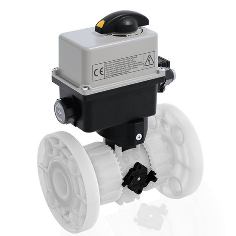 VKROF/CE 24 V AC/DC 4-20 mA - Regulating ball valve DN 10:50