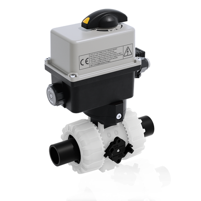 VKRBF/CE 90-240 V AC 4-20 mA - Robinet cu bilă de reglare DUAL BLOCK® acționat electric DN 10:50